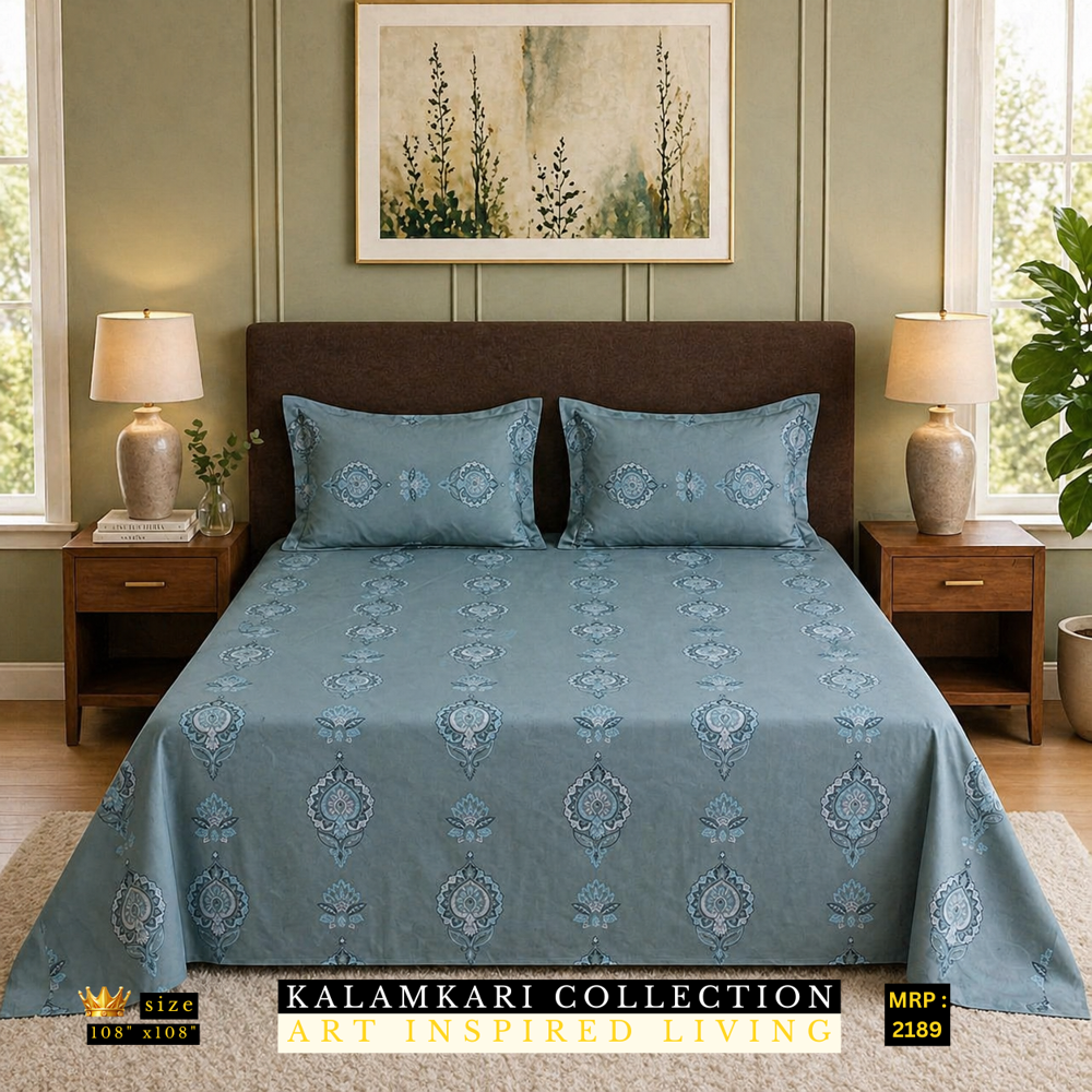 Kalamkari Bedsheets