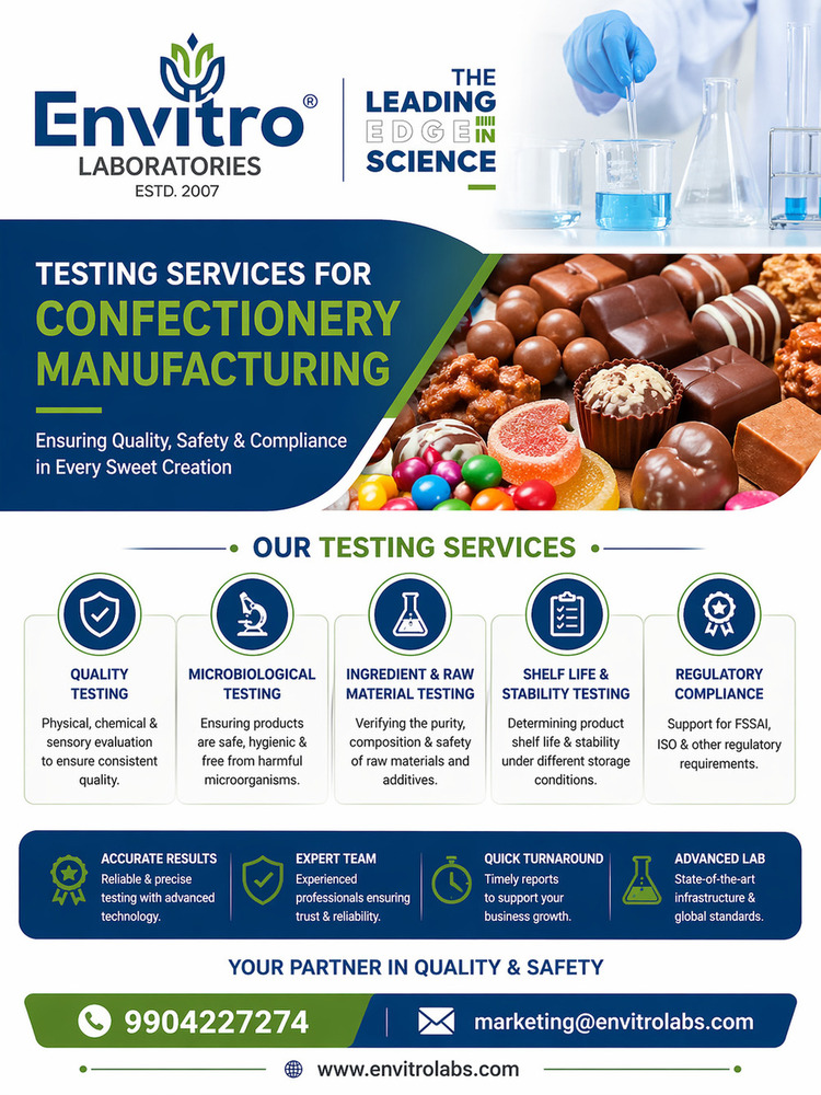 Confectionery Testing Services