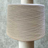 15 Single Yarn - Cotton Blend, 15s, Raw White, Semi-dull Lustre | Ring Spun, High Tenacity, Low Contamination