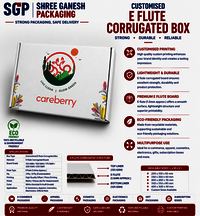 Customised E Flute Corrugated Box