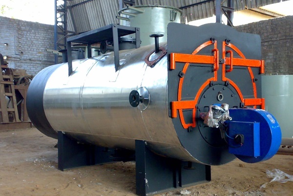 Vertical Three Pass Automatic Fired Oil And Gas Fired