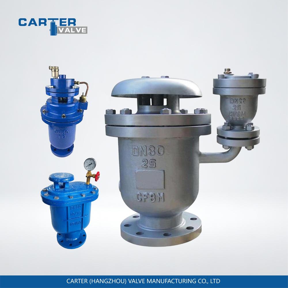 Vacuum Relief Valve / Air Vacuum Valve, Stainless Steel, Threaded, Automatic, Single Orifice Structure, Clean Water, DIN Standard