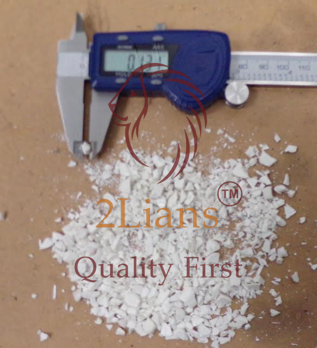 PVC regrind rigid white