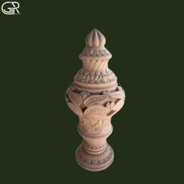 Brown Sandstone Lamp