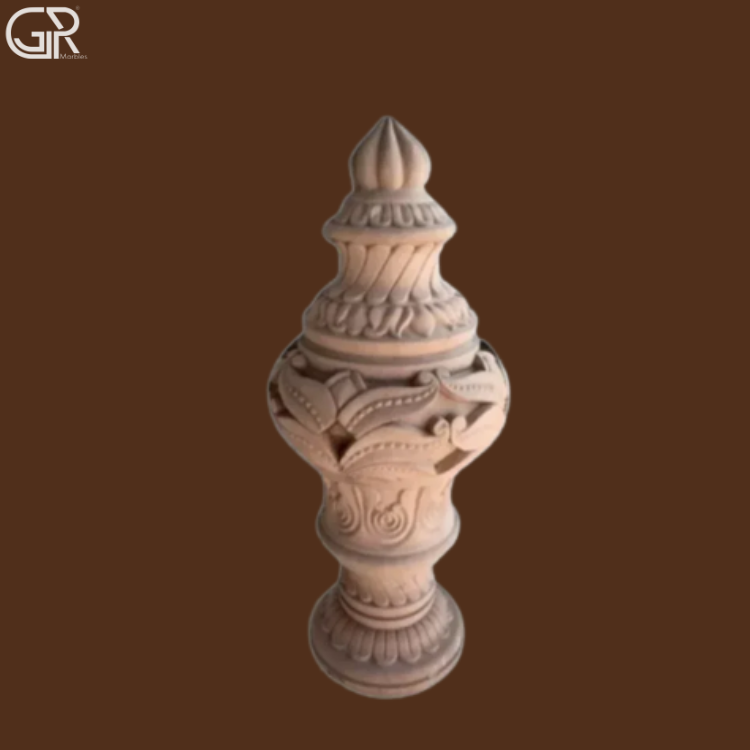 Brown Sandstone Lamp