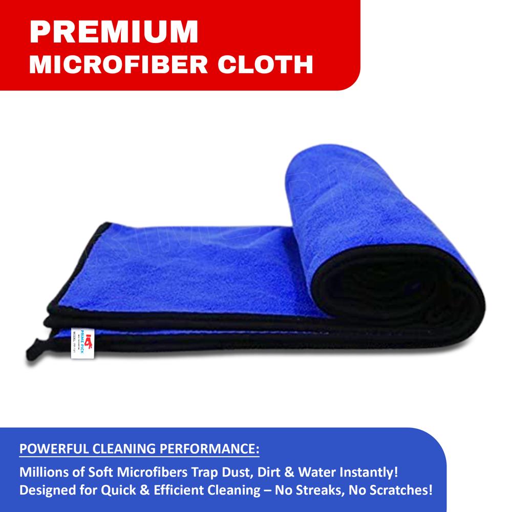 Prime Pick 500GSM Microfiber Car Cleaning Cloth
