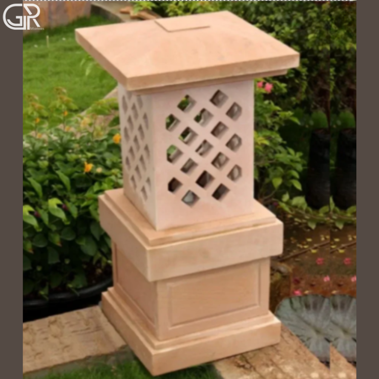 Pink Sandstone Lamp