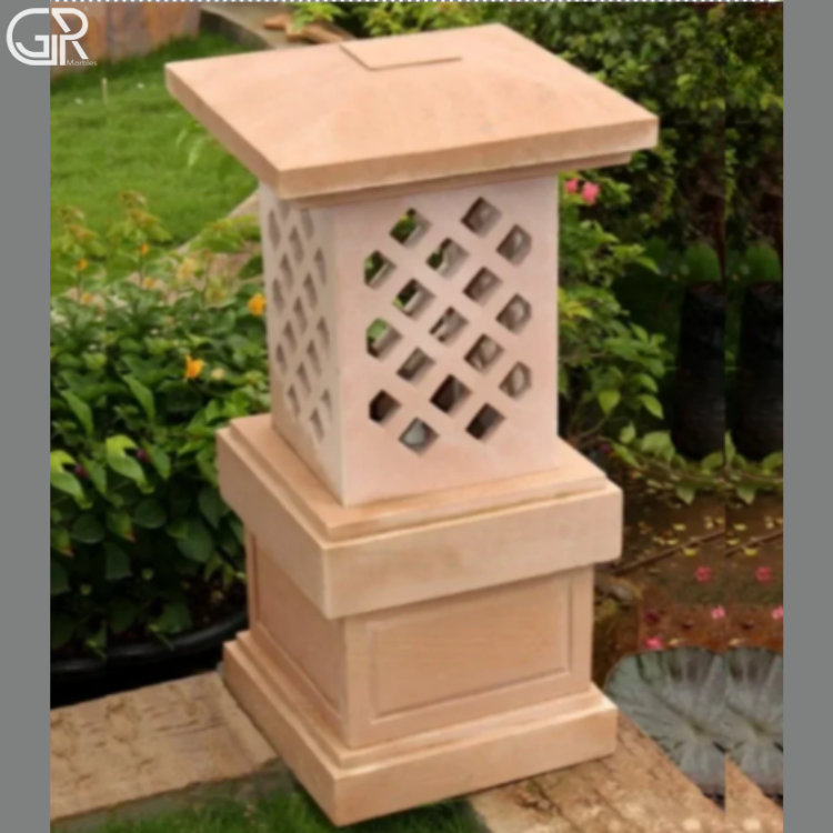 Pink Sandstone Lamp