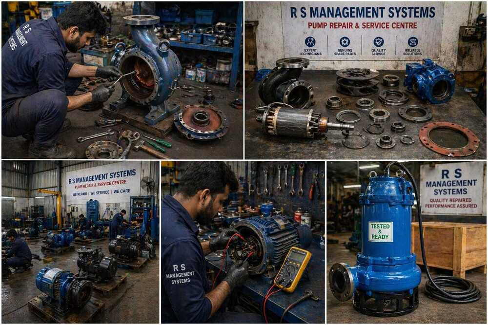 Submersible Pump Repairing Services