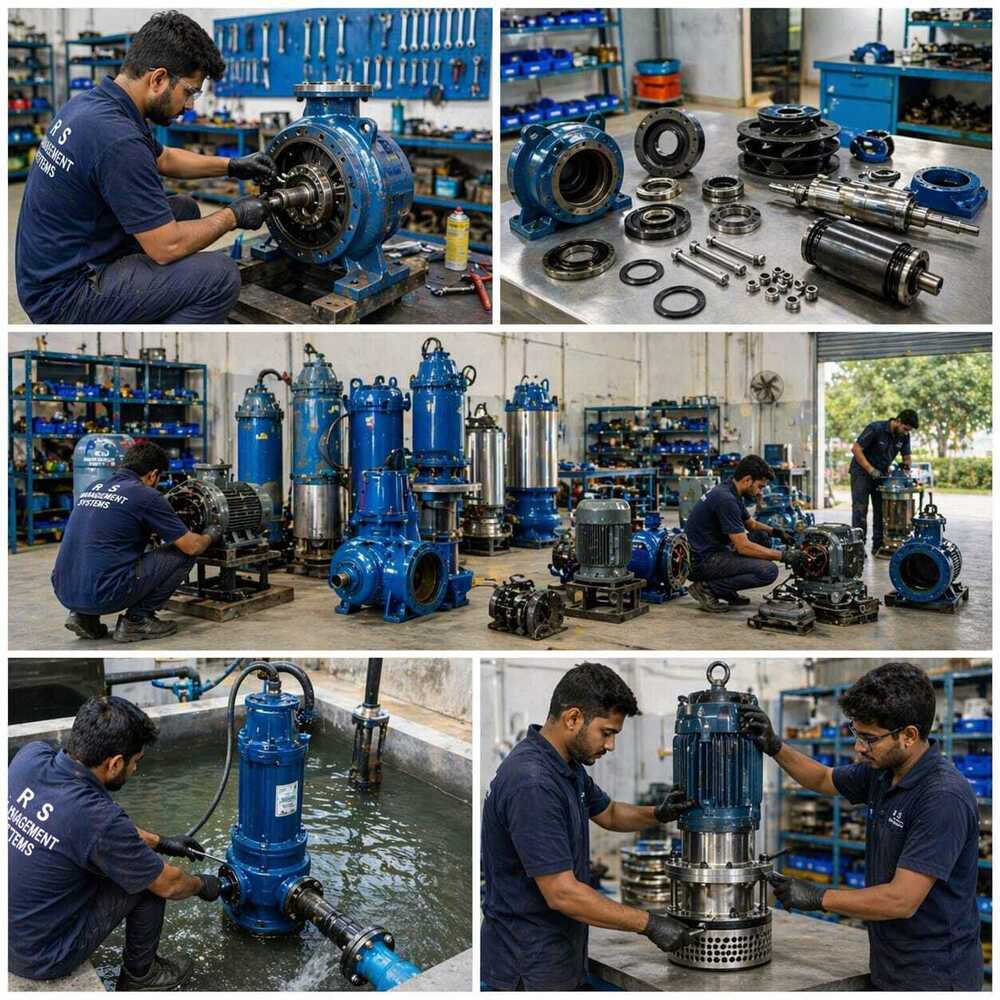 Submersible Pump Repairing Services - Power: Hydraulic