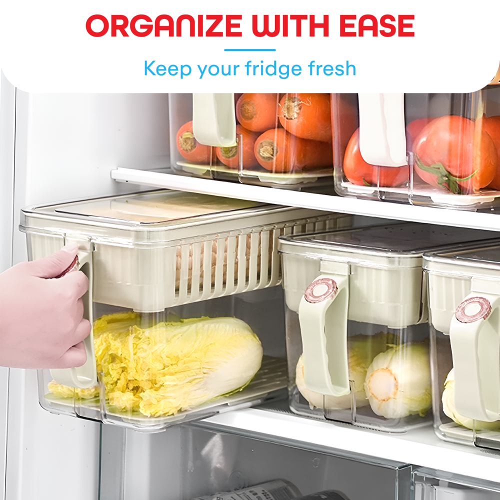 Prime Pick Fruits Organizer 4 Layer Yellow