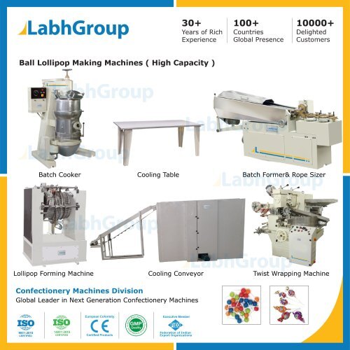 Lollipop Chupa Chups Production Machine