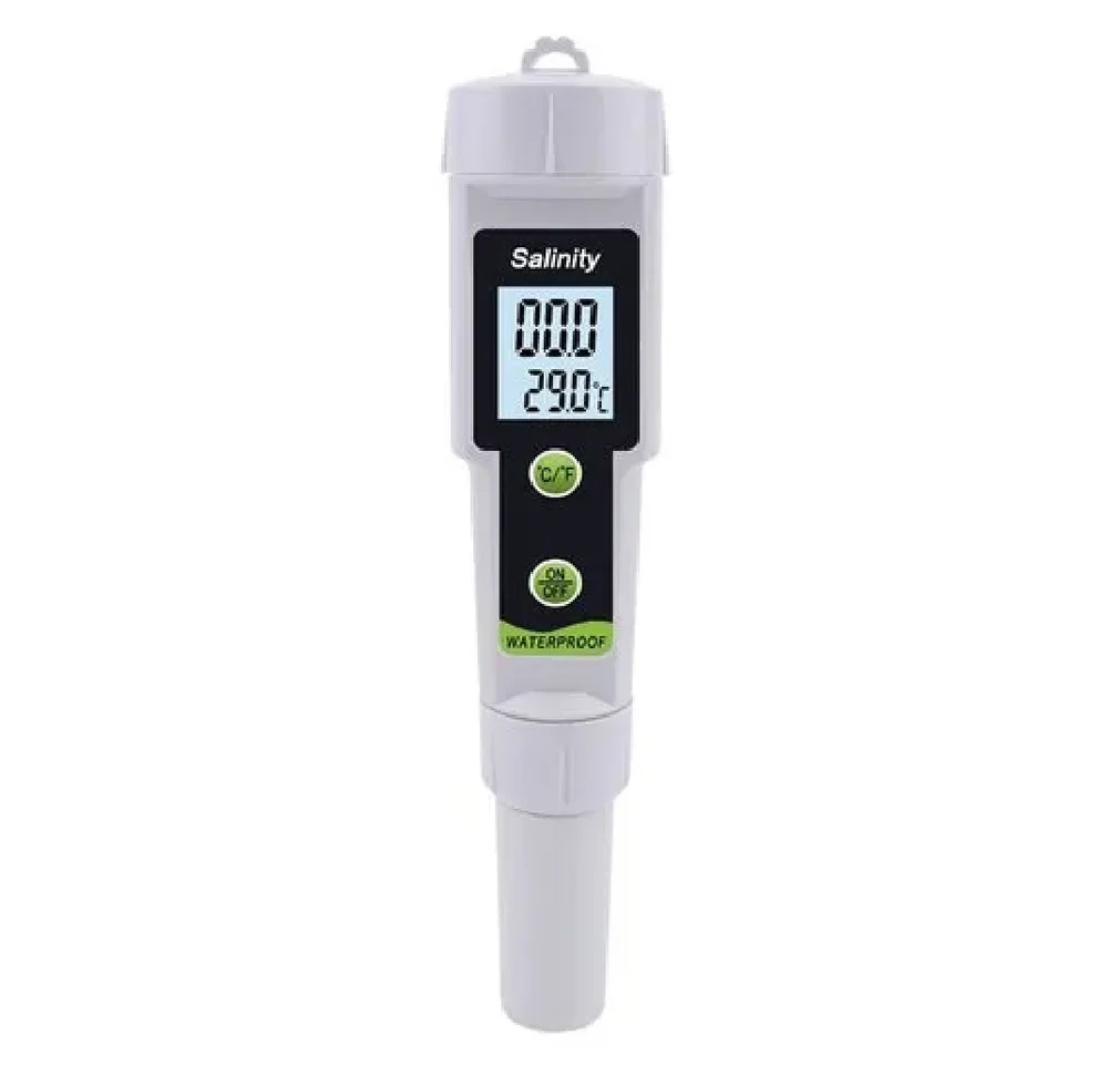 Salinity Meter, Seawater Hydrometer, Salt Content Detection in Brine, for Pools, Aquarium, SM-01