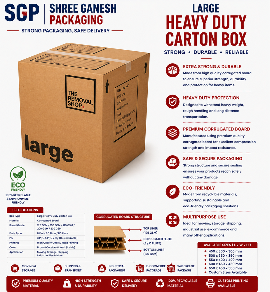 Large Heavyduty Carton Box