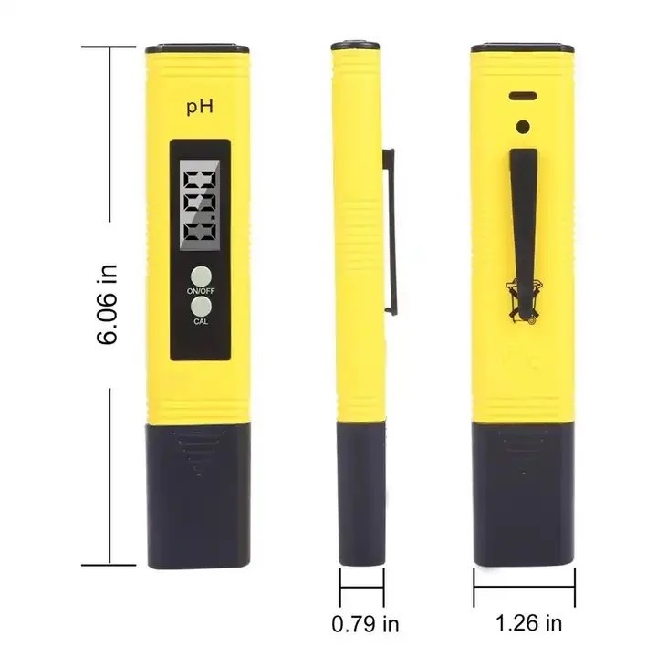 True Sense Professional Portable Ph Meter,range 0.0-14.0ph Pen Type Digital Ph Tester, PH-02