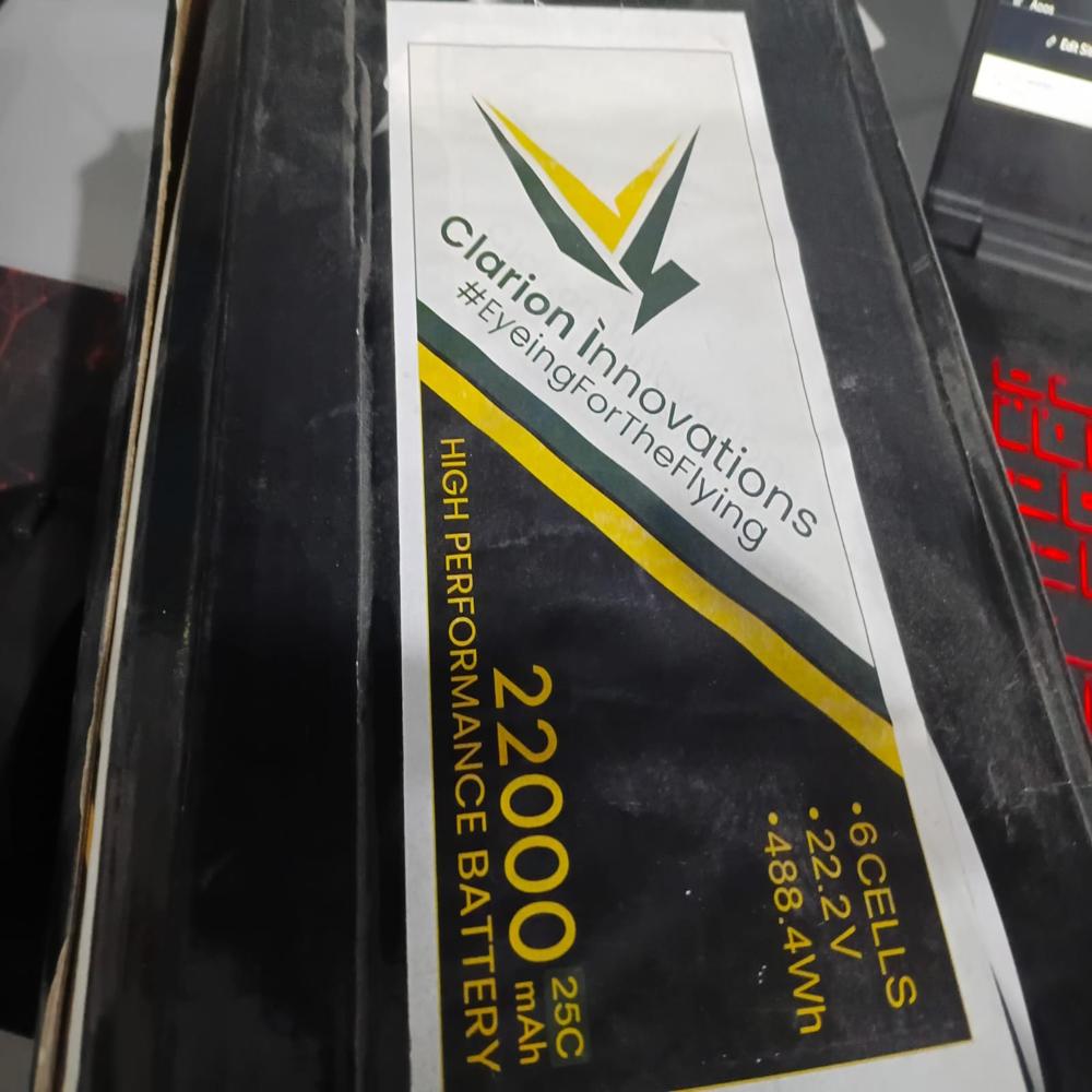 Clarion Innovations 22000mah drone battery