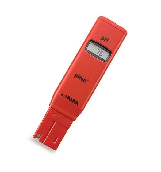 Hanna New pHep, 0.1 pH, with ATC, Waterproof, HI98107