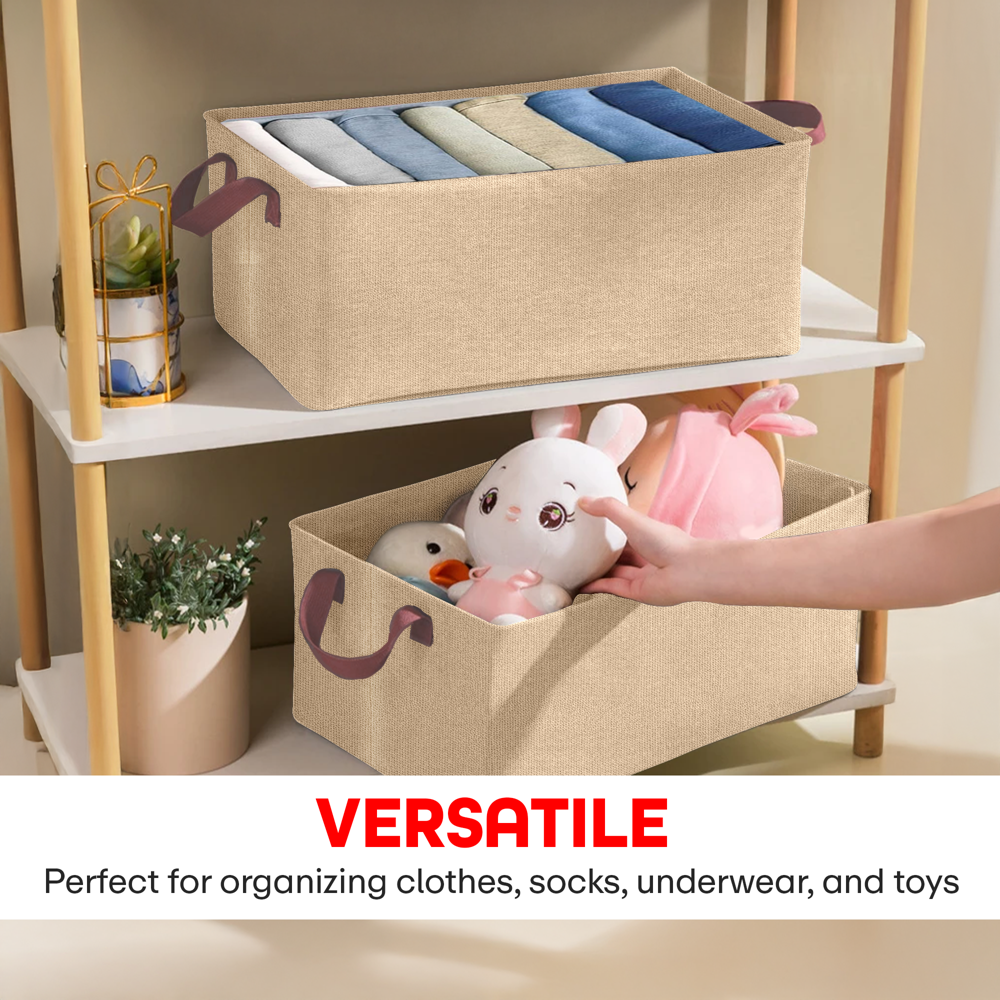 Prime Pick Foldable Cloth Organizer without Lid