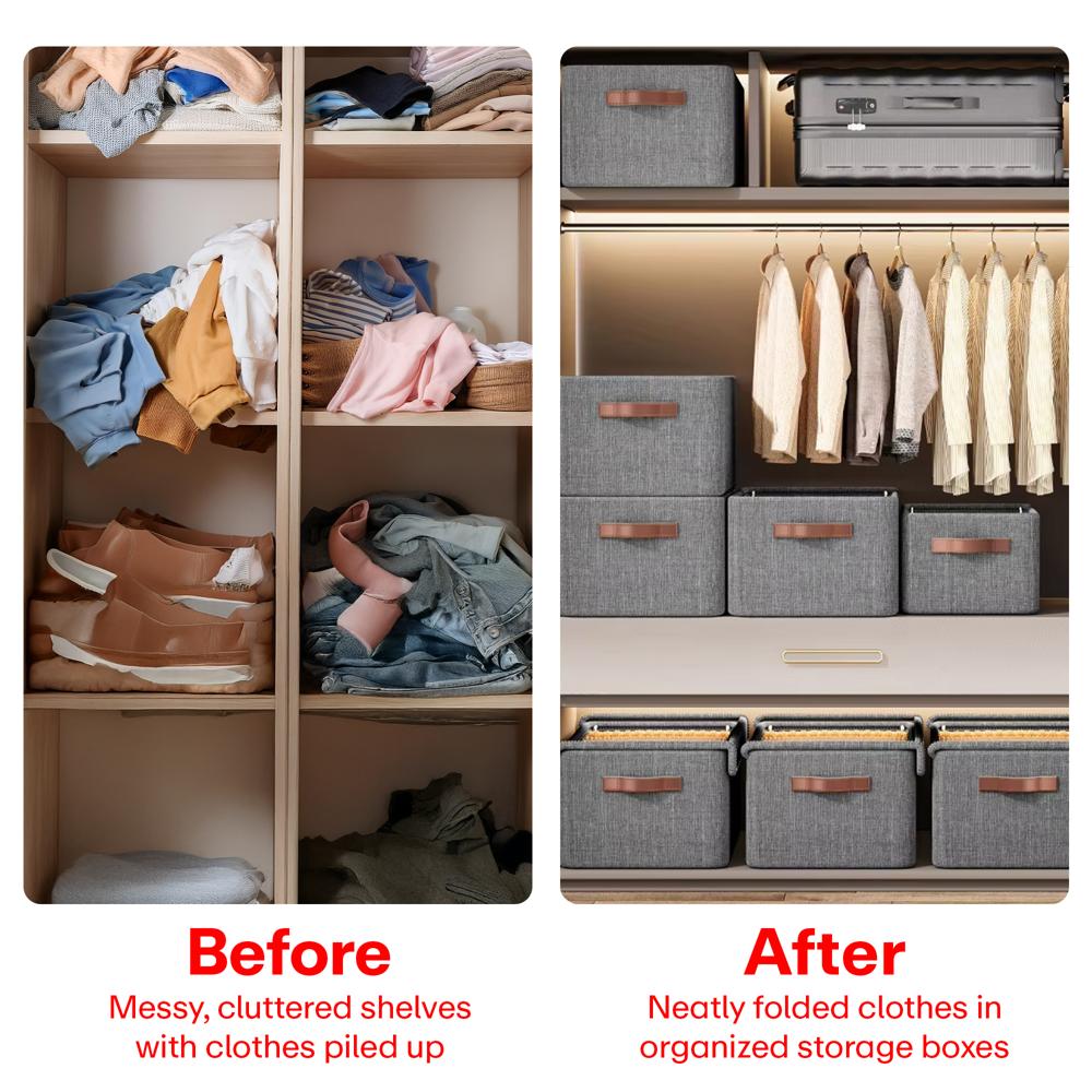 Prime Pick Storage Box & Cloth Organizer