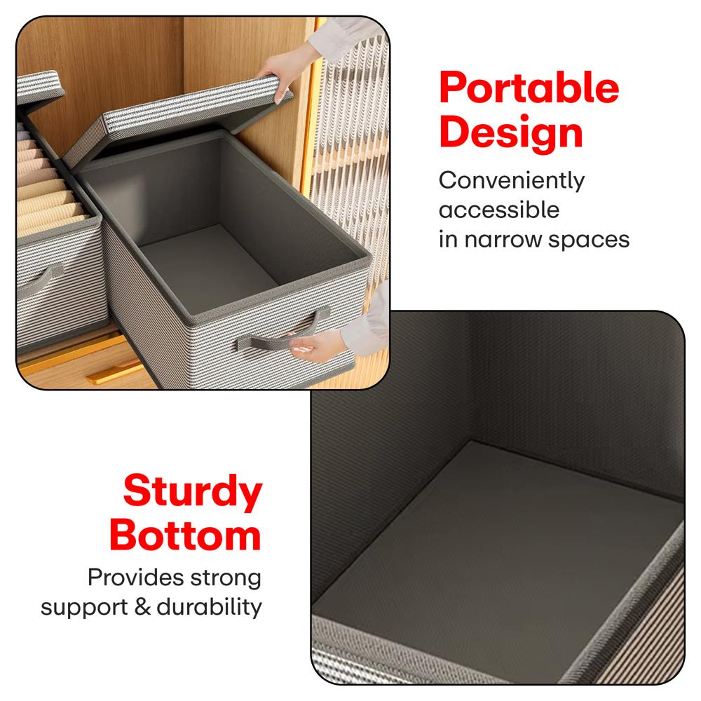 PRIME PICK Storage Box & Cloth Organizer