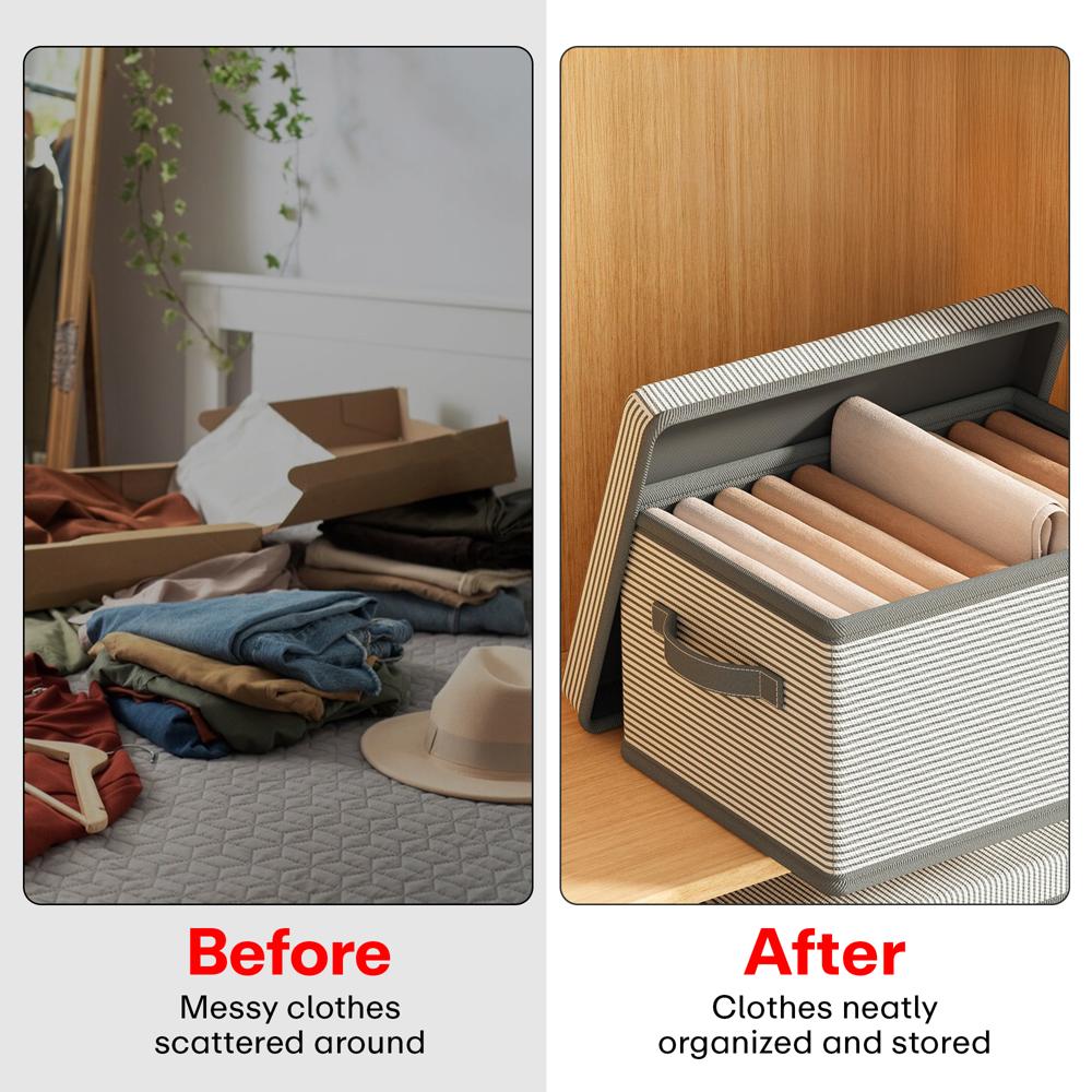 PRIME PICK Storage Box & Cloth Organizer