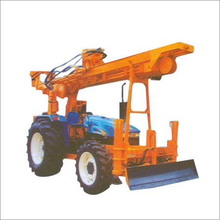 Tractor Mounted Drilling Rig - High-Grade Steel, Customized Dimensions, Up to 100 Meters Depth, 45-150 mm Diameter | Sturdy Design, Non-Corrosive, Heavy-Duty Hydraulic System