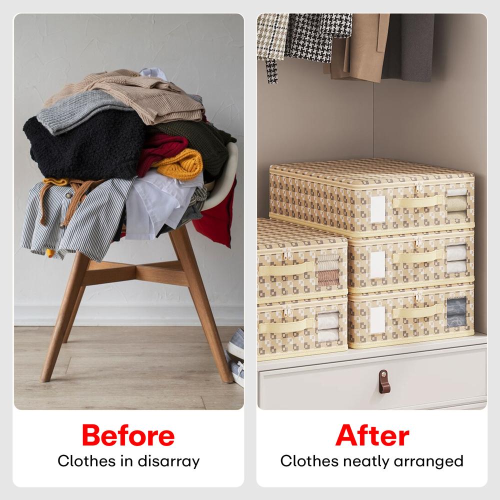 Prime Pick Non-Woven Wardrobe Cloth Organizer
