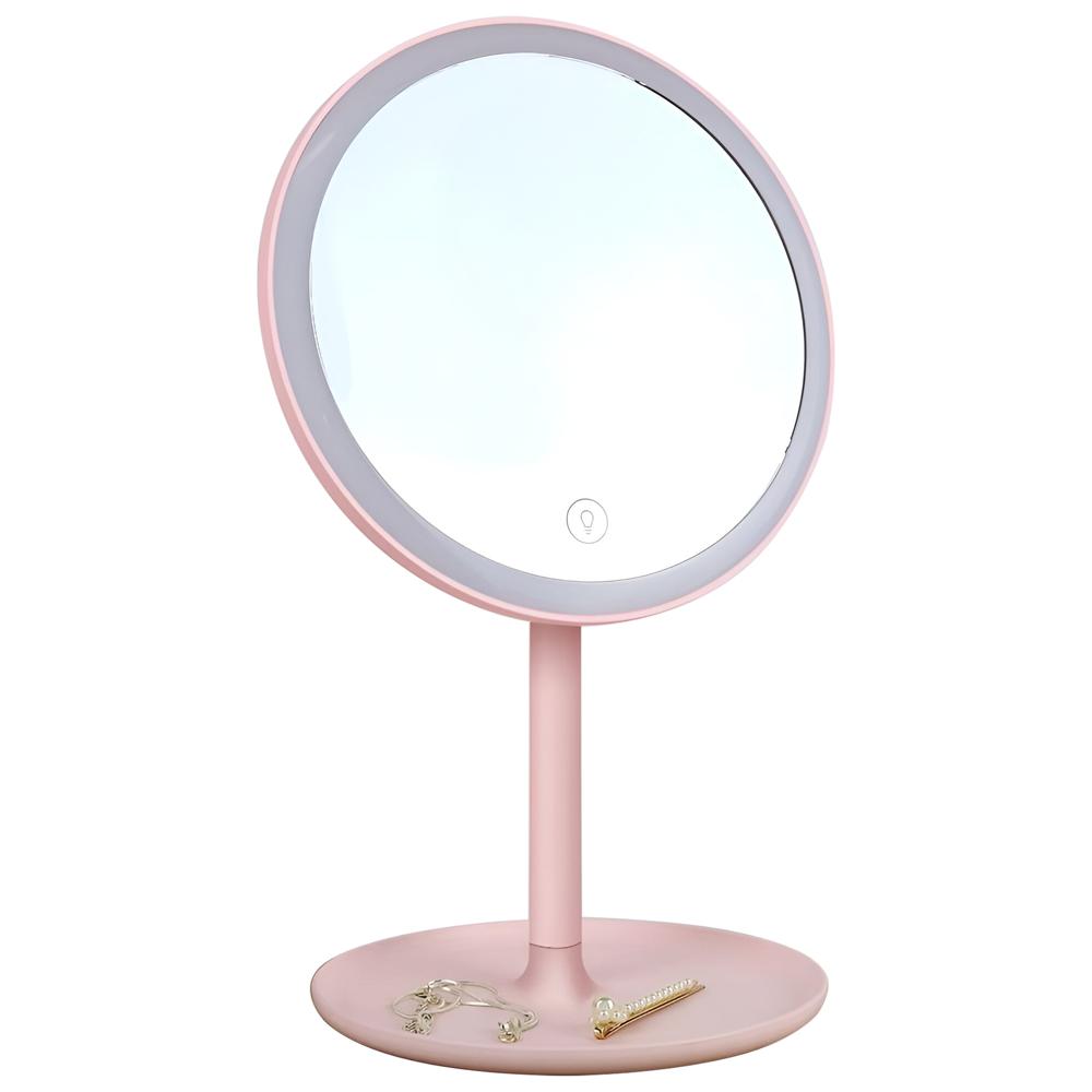 Prime Pick Non-LED Makeup Mirror  Pink