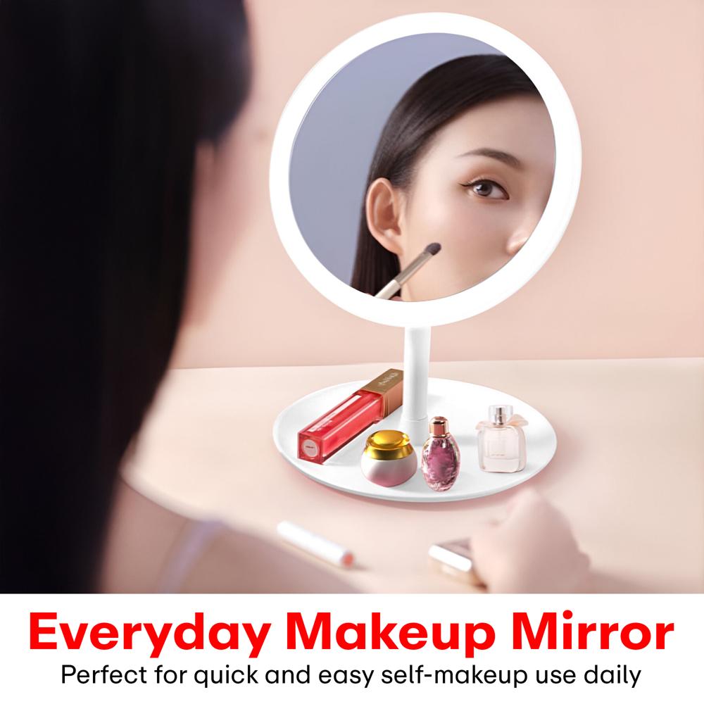 Prime Pick Non-LED Makeup Mirror  White