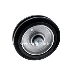 Wire Saw Pulley - Aluminum, 100mm Diameter x 30mm Width, Black | Durable, Corrosion Resistant, Ball Bearing Design