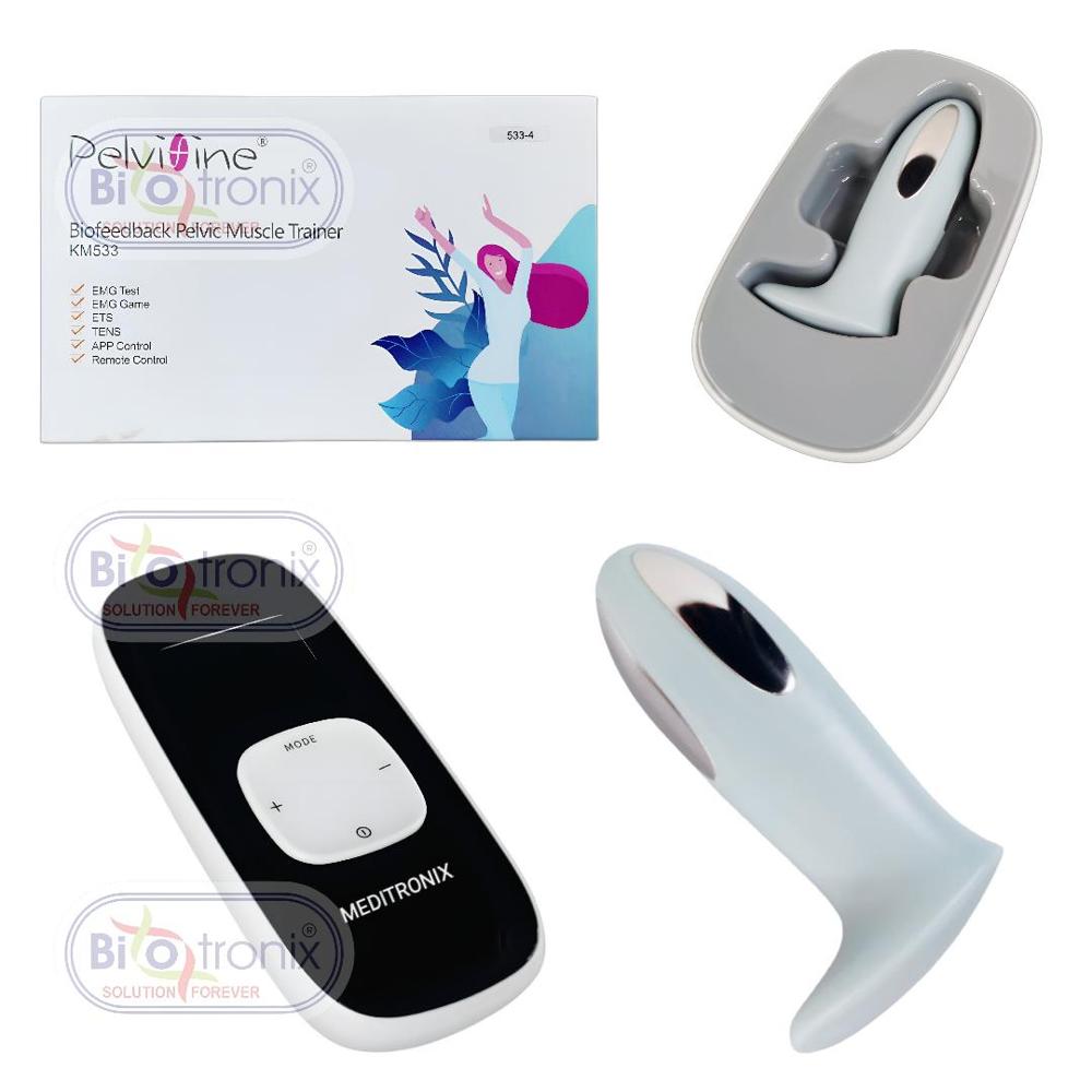 KM-533-4 Wireless Pelvic Floor Trainer with EMG Biofeedback and ETS Mode