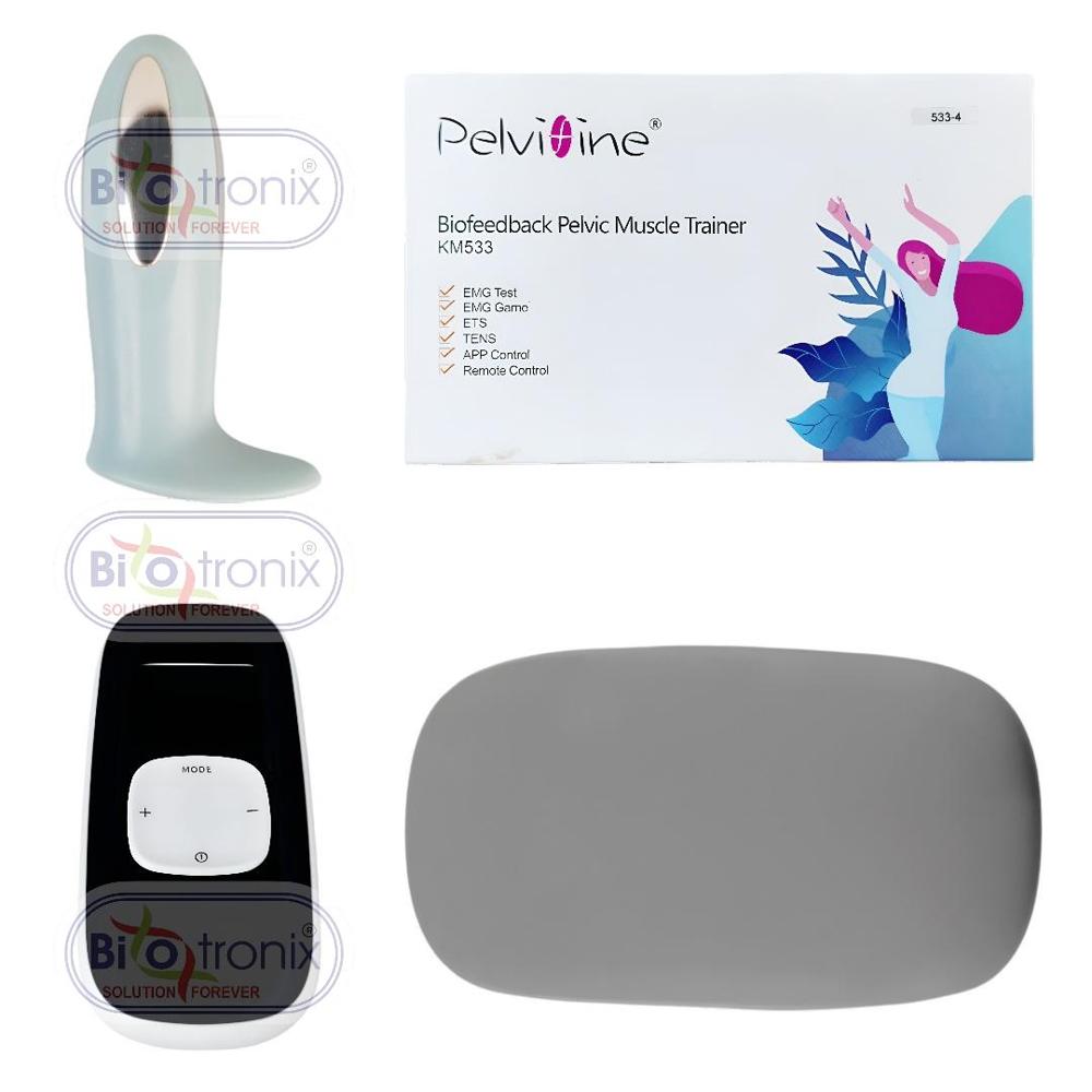 KM-533-4 Wireless Pelvic Floor Trainer with EMG Biofeedback and ETS Mode