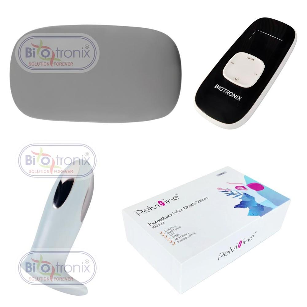 KM-533-4 Wireless Pelvic Floor Trainer with EMG Biofeedback and ETS Mode