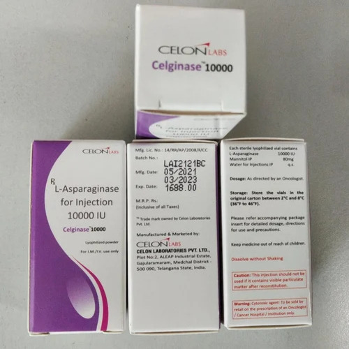 L Asparaginase 10000 IU Injection