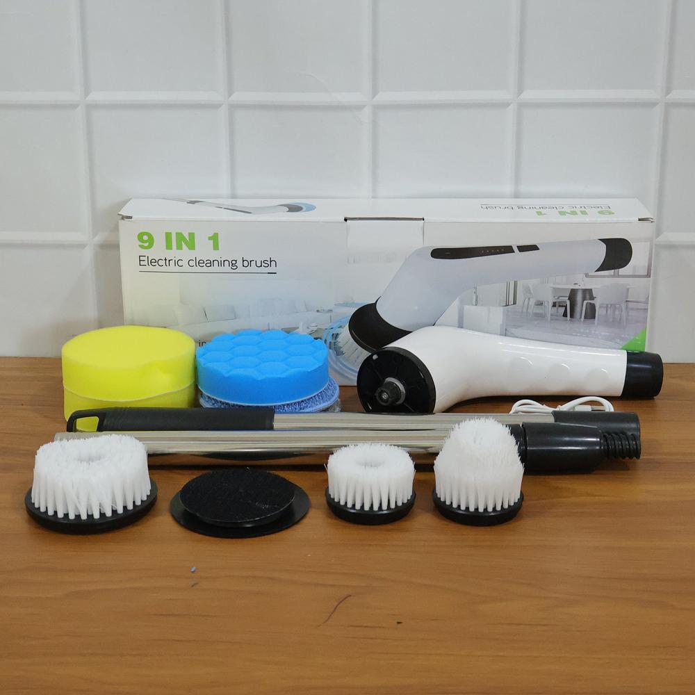 9 in 1 Electric Spin Scrubber (1 Set)