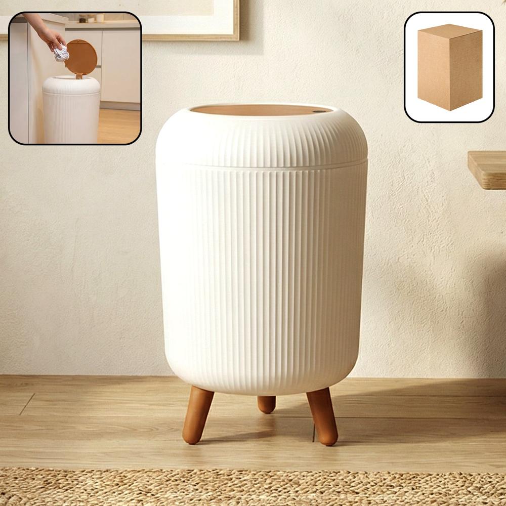 Premium Stylish Mini Dustbin (22X30 Cm, 1 Pc) - Application: Suitable For Home