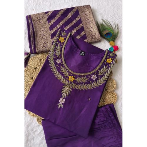 PURPLE KURTI 