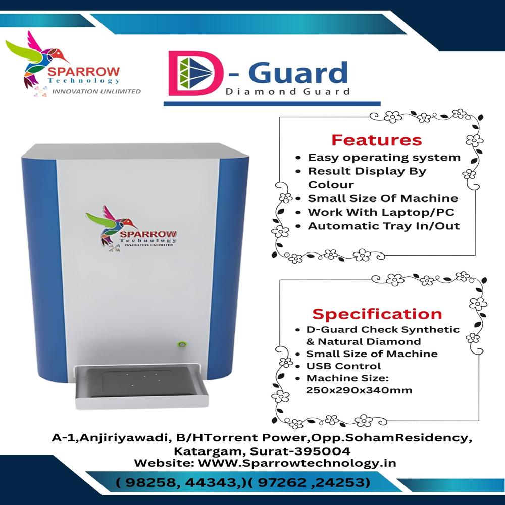D-Gaurd 7000 CVD Diamond Testing Machine