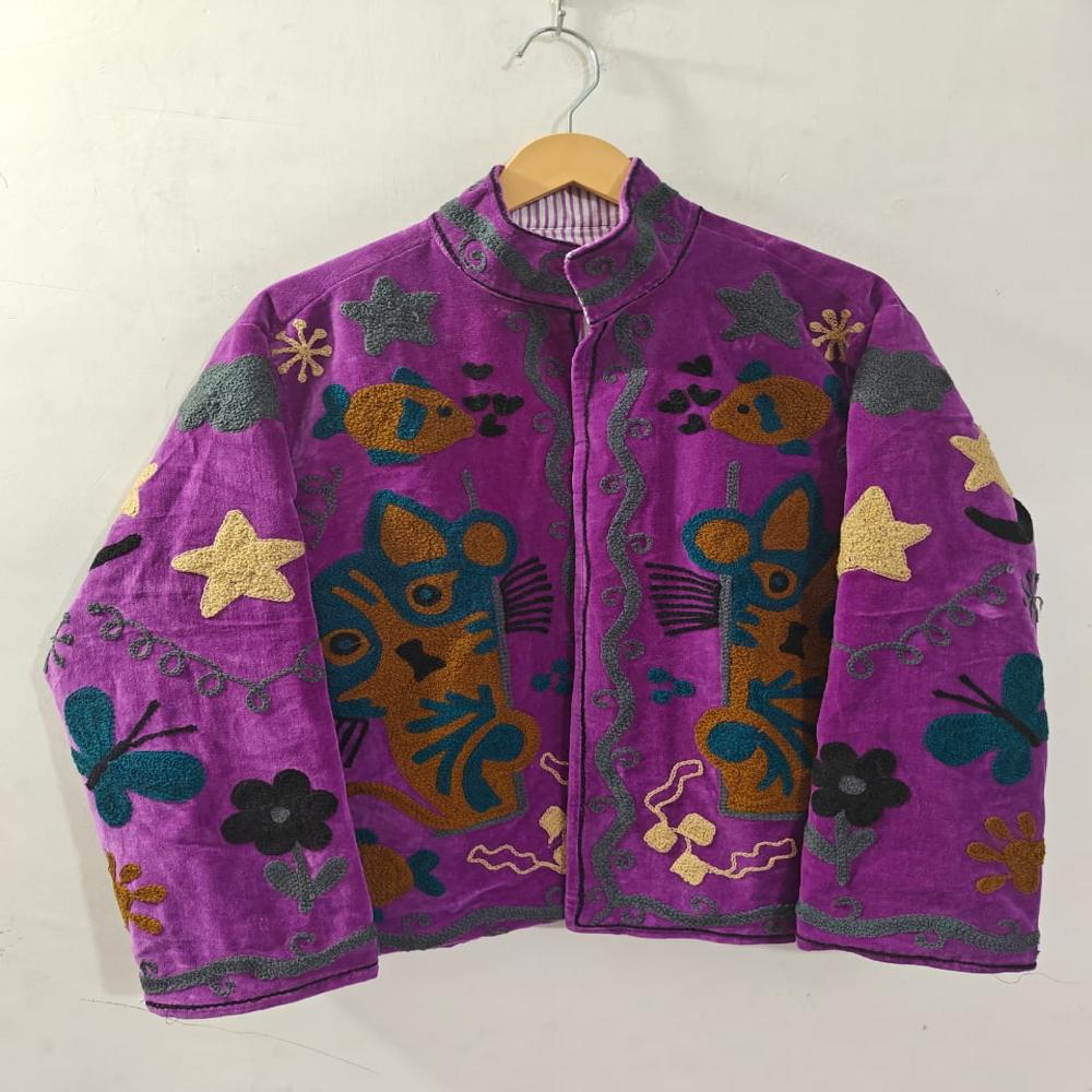 Velvet Suzani Jacket