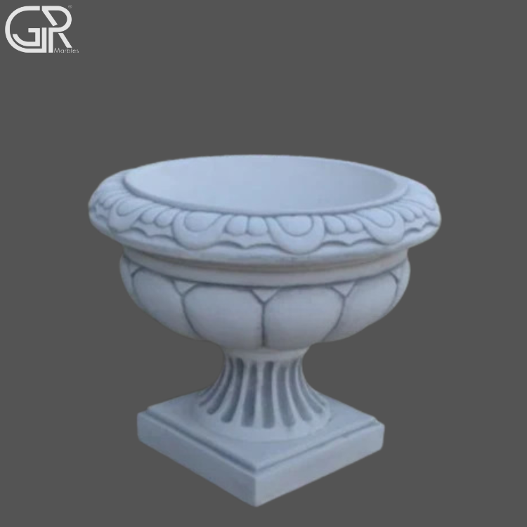 Marble Flower Pot