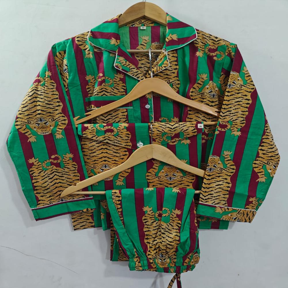 Cotton Printed Night Suits Pajams