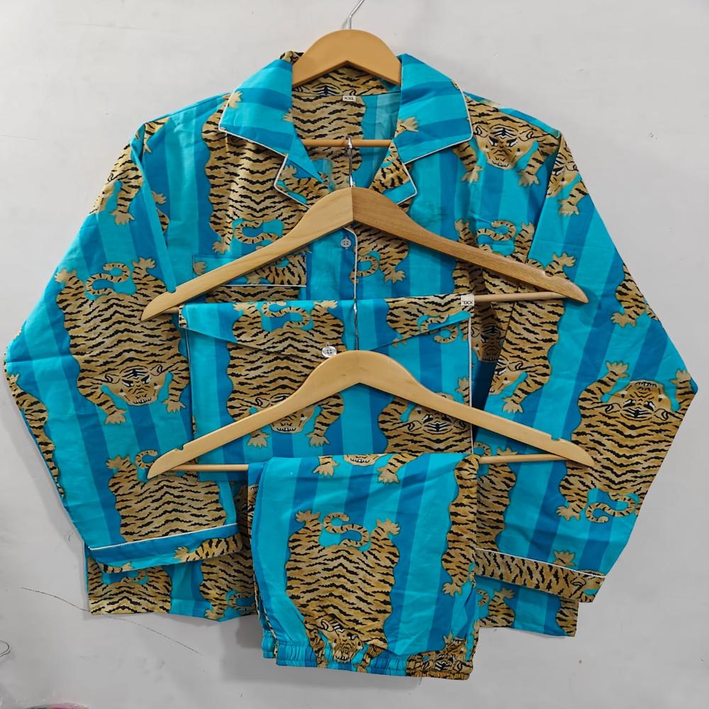 Cotton Printed Night Suits Pajams