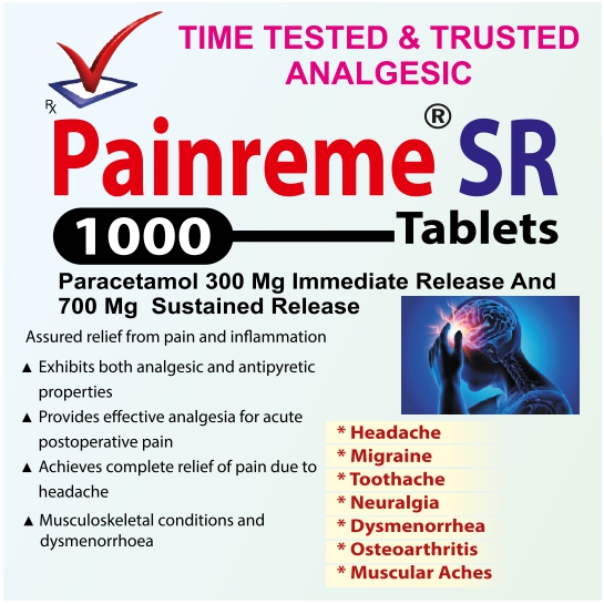 Painreme 1000SR Tablets