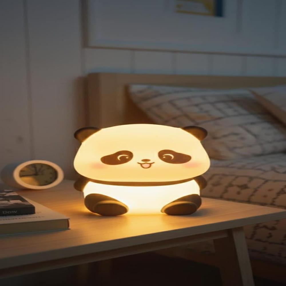 Cute Mini Panda Night Light Lamp