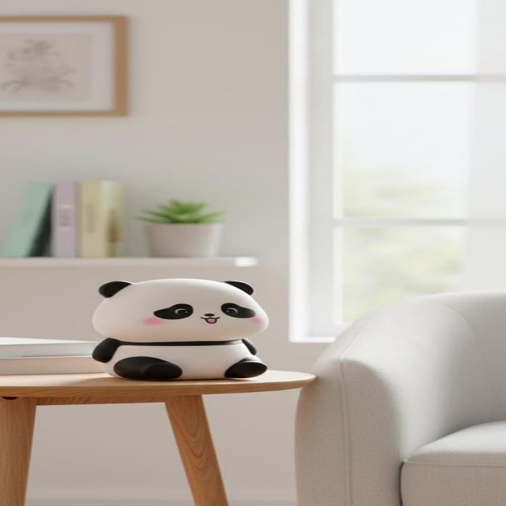 Cute Mini Panda Night Light Lamp