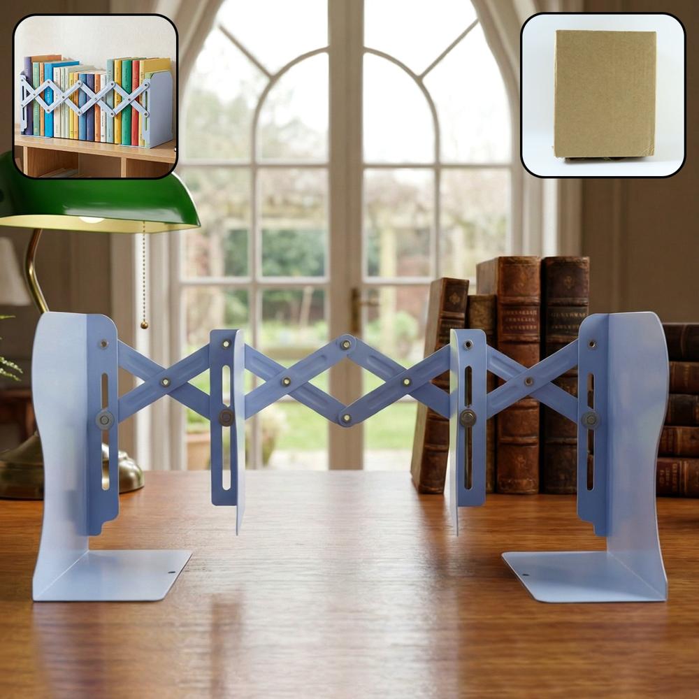 Adjustable Expandable Book Stand (1 Pc) - Color: Mix