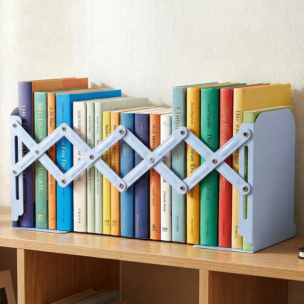 Adjustable Expandable Book Stand (1 Pc) - Color: Mix