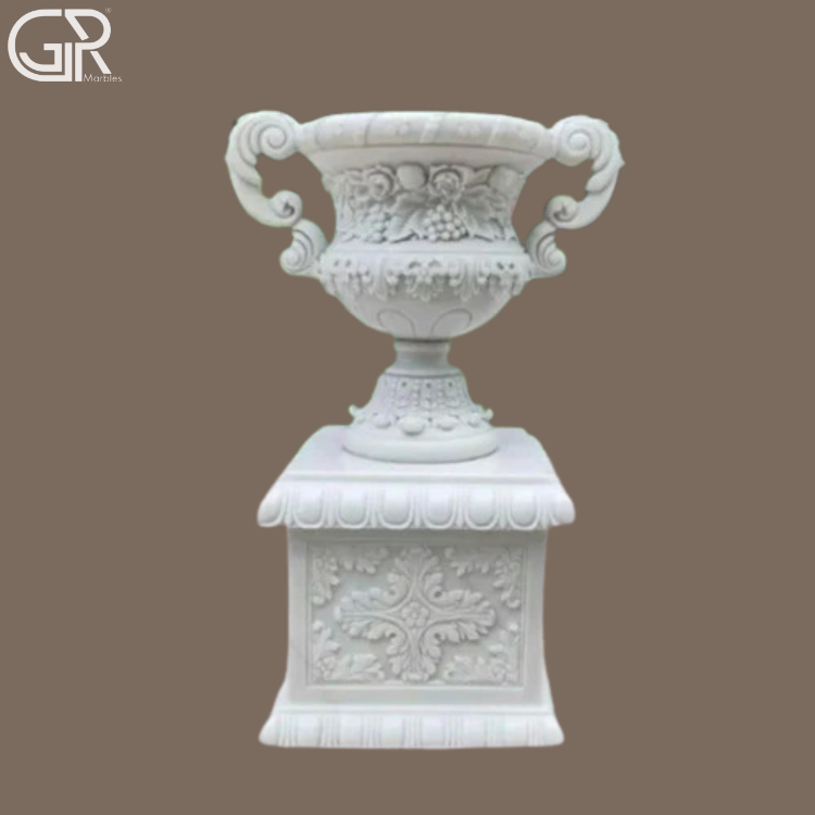 Decorative Marble Planter