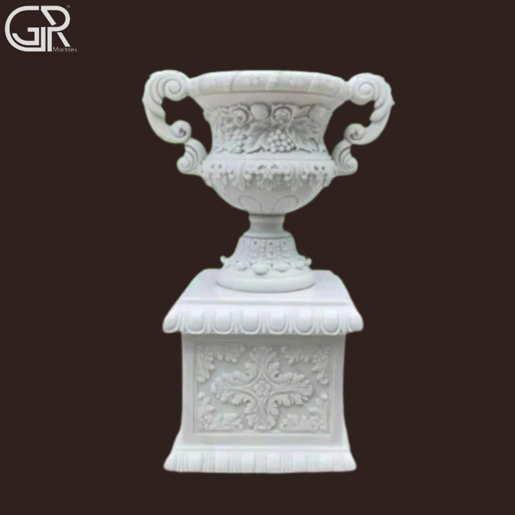 Decorative Marble Planter