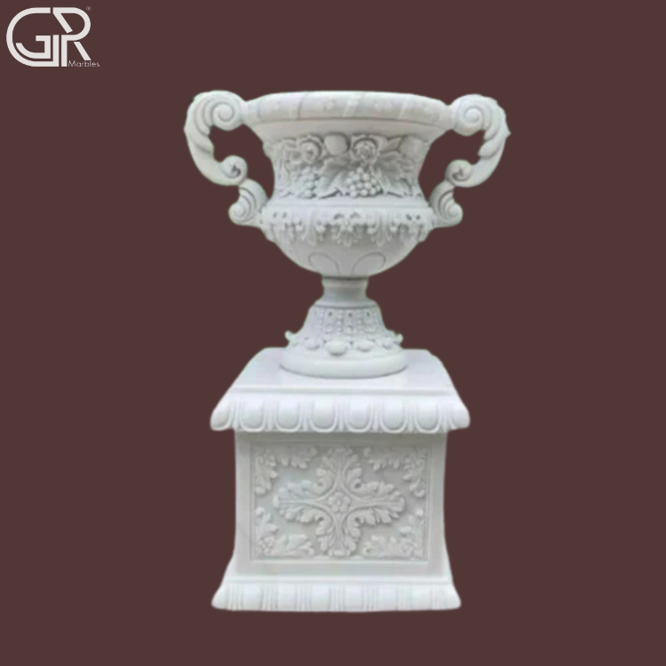 Decorative Marble Planter